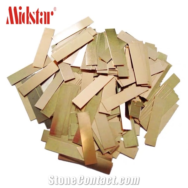 Diamond Segment Welding Sheet Silver Copper Sheet