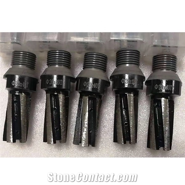 Sintered Diamond Cnc Finger Bit for Granite