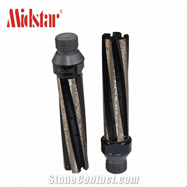 Sintered Diamond Cnc Finger Bit Milling Granite