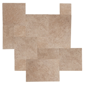 Classic Light Travertine Pattern Set