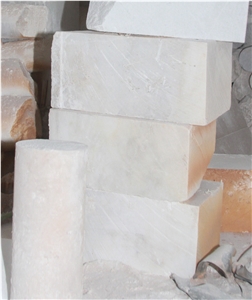 Alabaster Ingots or Raw Blocks White and Gray Alabaster Block