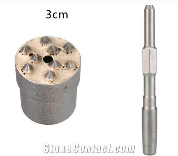Litchi Surface Texture Tool, Roller Bush Hammer