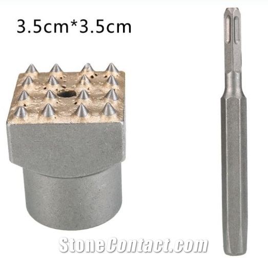 Litchi Surface Texture Tool, Roller Bush Hammer