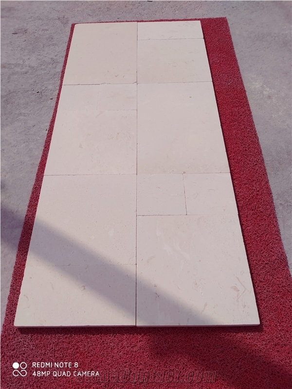 Shellstone Tiles, Antalya Limestone French Pattern Set