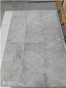 Tundra Grey Marble 3cm Sandblasted Pool Pavers