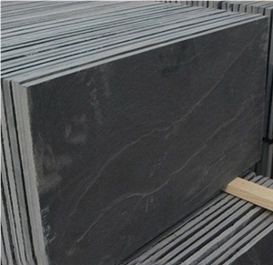 Black Slate Wall Cladding Roof Tiles