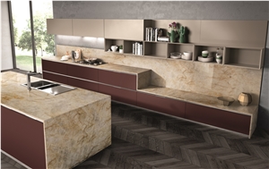 Cristallo Dolce Vita Quartzite Slabs