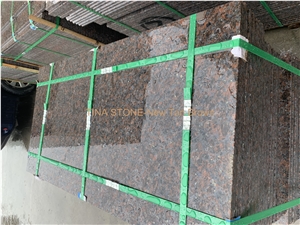 New Tan Brown Granite Tiles Slabs Stone Covering