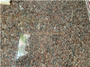 New Tan Brown Granite Tiles Slabs Stone Covering