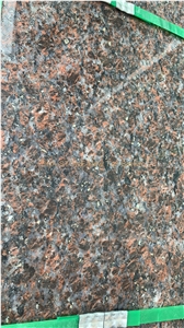 New Tan Brown Granite Tiles Slabs Stone Covering