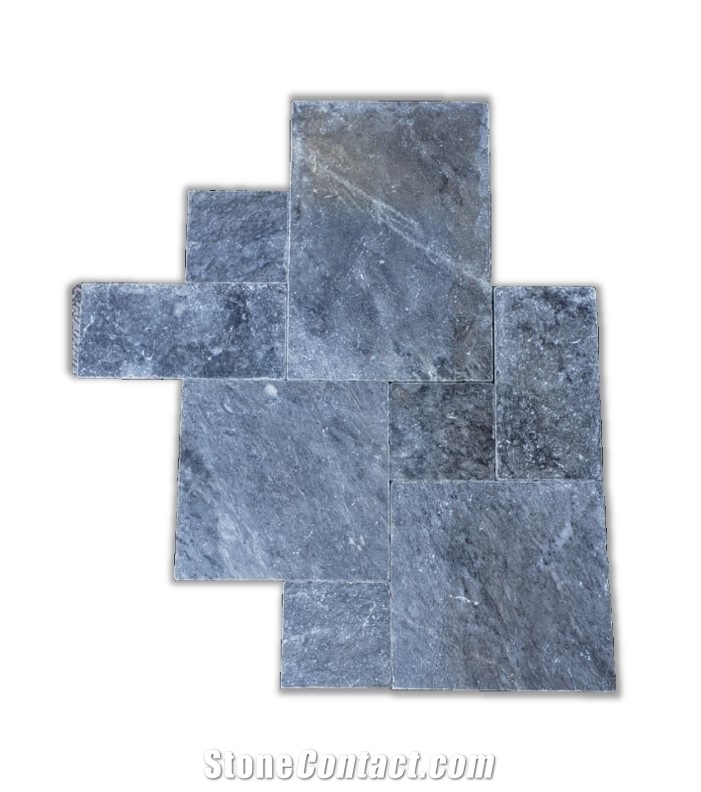 Tahoe Tumbled Blue Marble Pool Coping,Pool Pavers