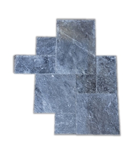 Tahoe Tumbled Blue Marble Pool Coping,Pool Pavers