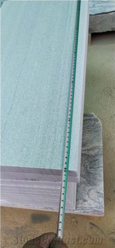 White Quartzite Dropface, Paving, Slabs and Step