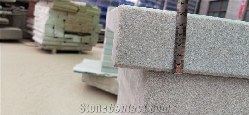 White Quartzite Dropface, Paving, Slabs and Step