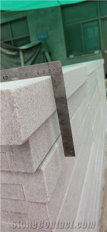 White Quartzite Dropface, Paving, Slabs and Step
