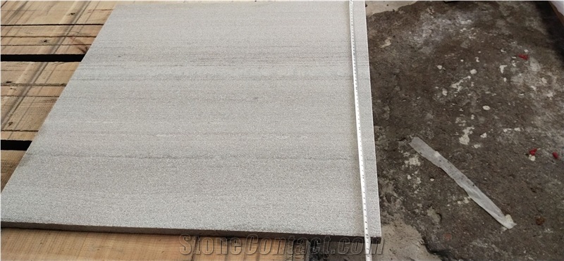 White Quartzite Dropface, Paving Tiles