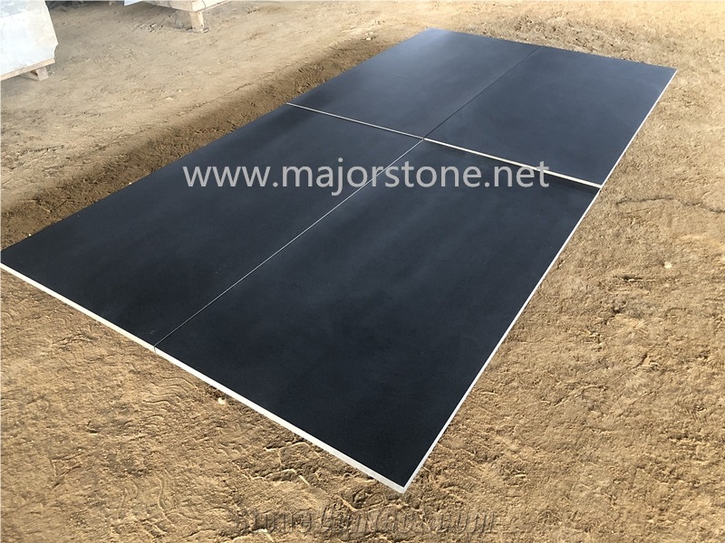 Honed Black Basalt Walling Tile/ Floor Skirting