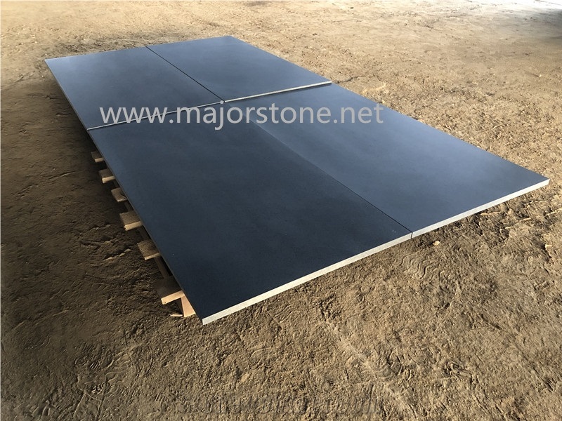 Honed Black Basalt Walling Tile/ Floor Skirting
