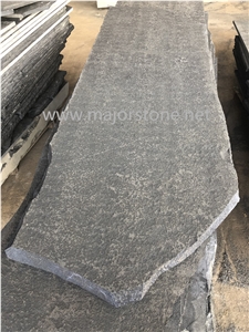 Slabs/Black Basalt Stone/Flamed/Waterjet