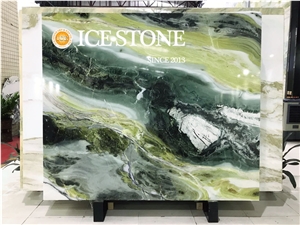 Chinese Dreaming Green Marble Wall Covering Tiles