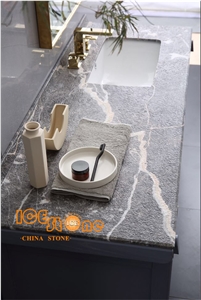 Chinese Skyfall Grey Marble Good Transparent Countertop Chinese Skyfall Grey Marble Good Transparent Countertop