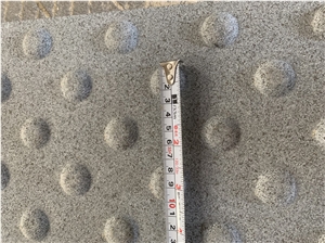 G654 Sesame Black Impala Kobra Tactile Blind Paver