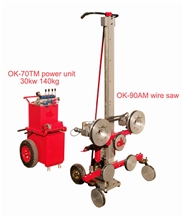 Ok-Powerful Concrete Cutting Wire Saw Machine
