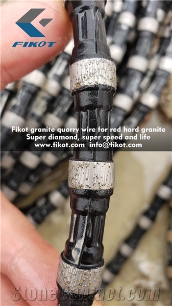 Diamond Wire Saw for Granite Quarry Cutting 11.5mm