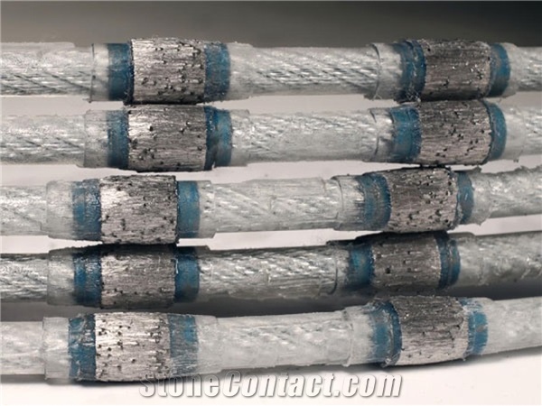Stationary Diamond Wire Saw for Granite Block