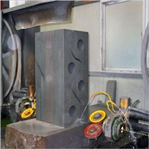 Stationary Diamond Wire Saw for Granite Block