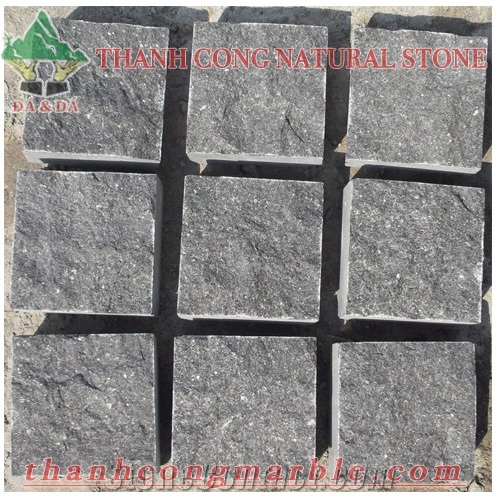 Bluestone Split Cubic Pavers