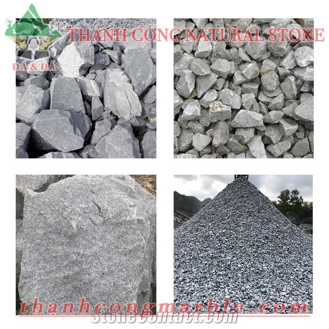 Grey Limestone Chip Size 50-80mm Steel Making