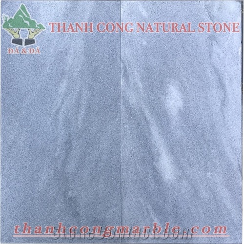 Silver Grey Marble Tiles Sanblasted
