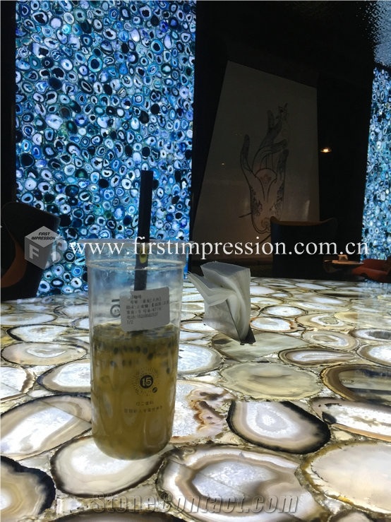 Best Price Yellow Agate Semiprecious Stone Slabs