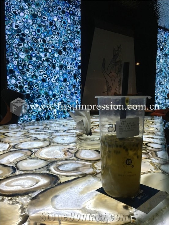 Luxury Yellow Agate Gemstone Slabs,Tiles