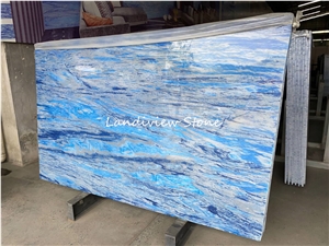 Antofagasta Azul Onyx Blue Onxy Slabs Tiles