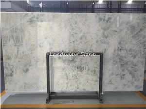 Blue Crystal Marble Slab,Elegant Blue Marble Tile