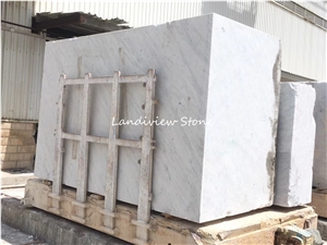 Carrara White Bianca Carrara Marble Block