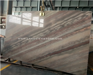 Corteccia Marble Cream Wooden Veins Wall Cladding