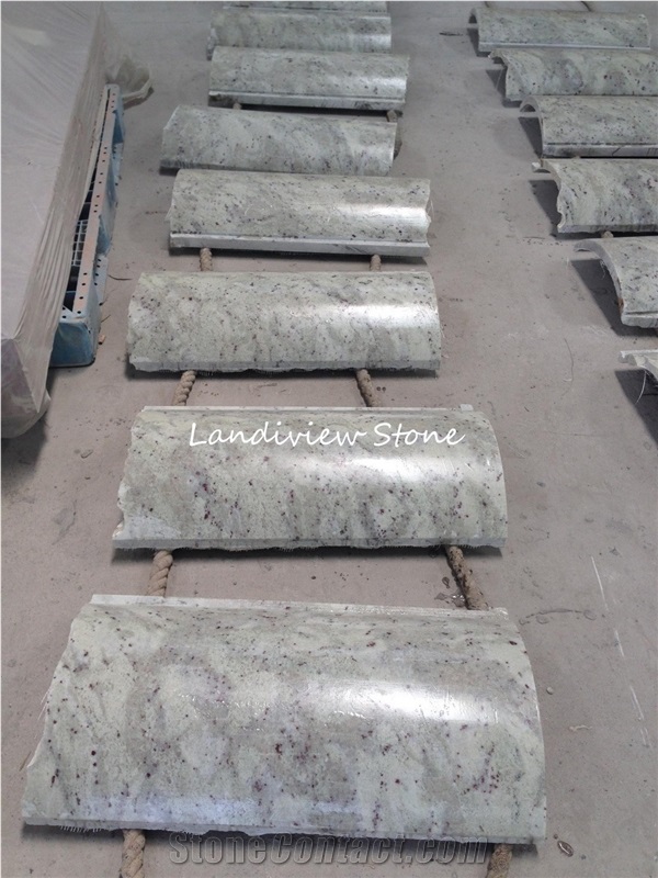 Dambulla White Granite Andromeda White Tiles Slab