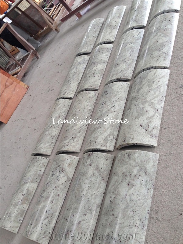 Dambulla White Granite Andromeda White Tiles Slab