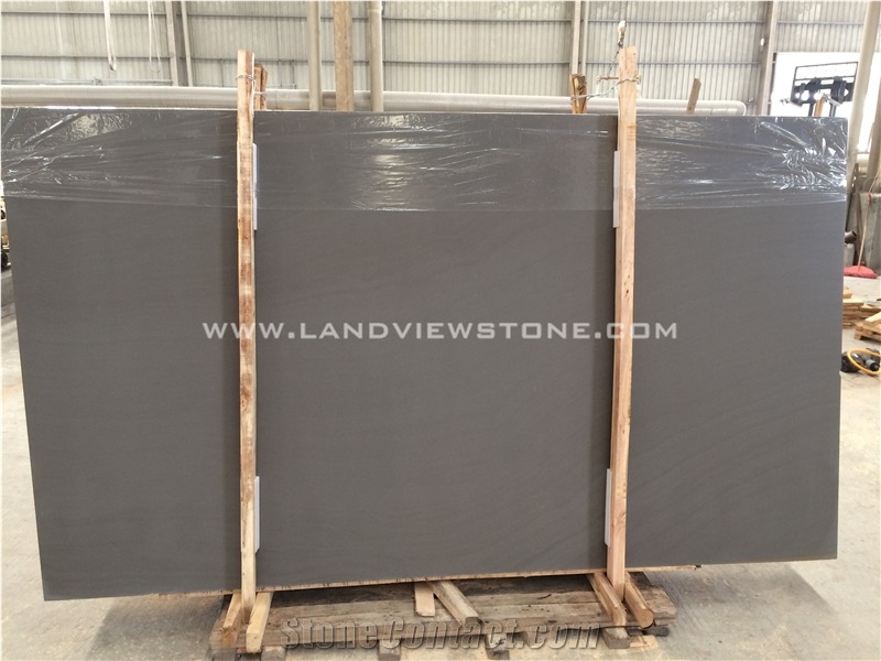Light Grey Sandstone Wall Cladding and Pool Coping