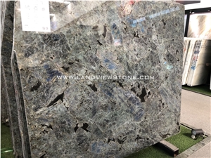 Madagascar Labradorite River Blue Kichen Worktops