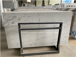 New Carrara White Marble Bianco Statuario Slabs