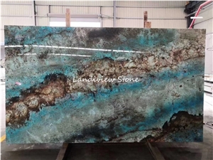 Onice Glaciale Cielo Del Sahara Blue Onyx Slabs