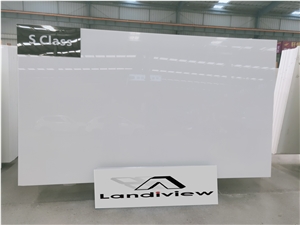 Pure White Artificial Nano Crystallized Stone Slab