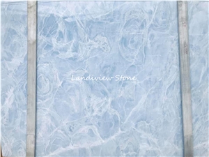 Translucent Blue Onyx Sky Blue Onyx Tiles Slabs