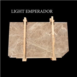Light Emperador Turkish Beige Marble Slabs