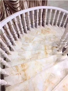 China Rose Ice Jade Marble White Wall Stone Tile