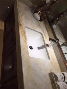 China Rose Ice Jade Marble White Wall Stone Tile